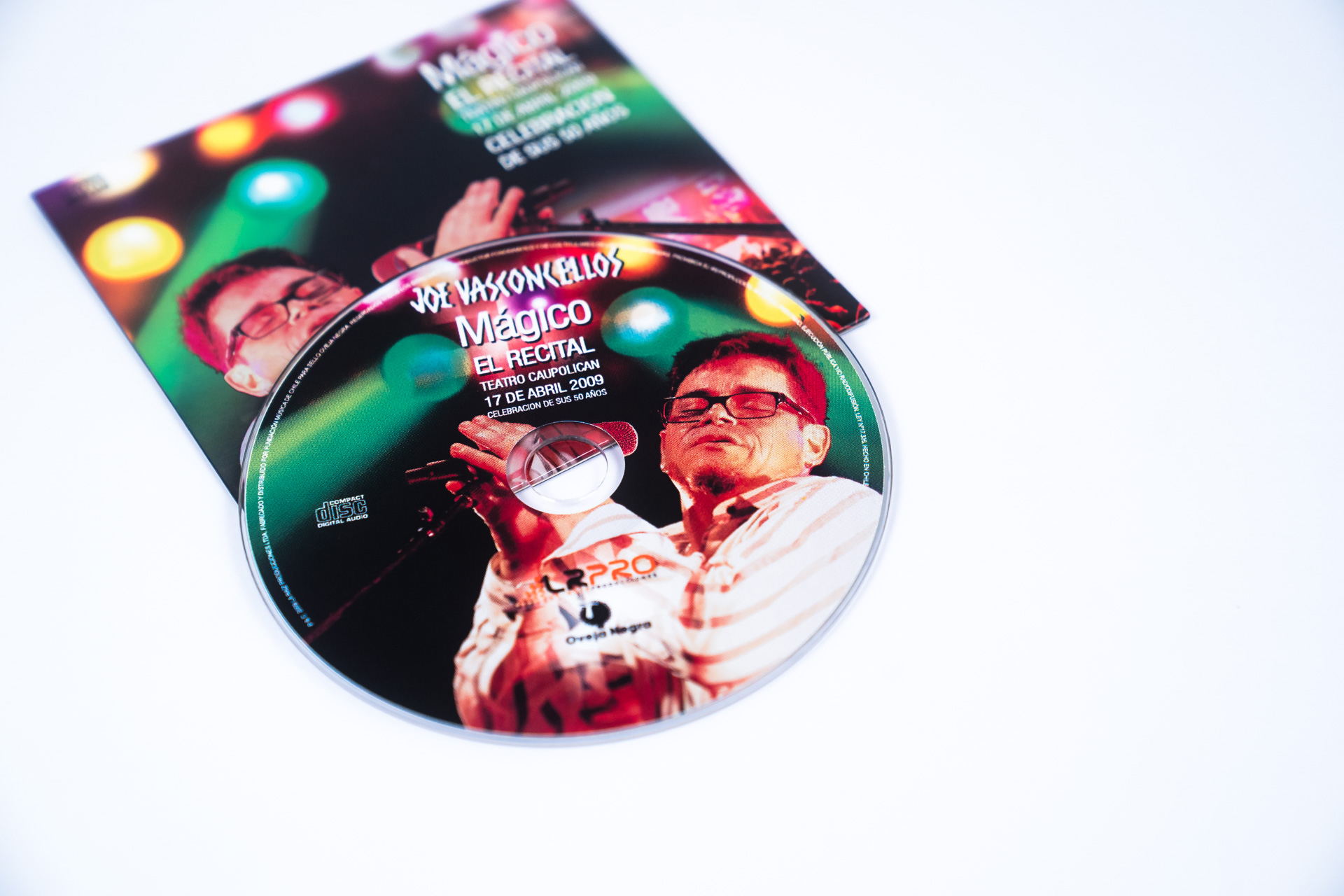 MÁGICO, EL RECITAL (2009) - DISCO SIMPLE - Imagen 3