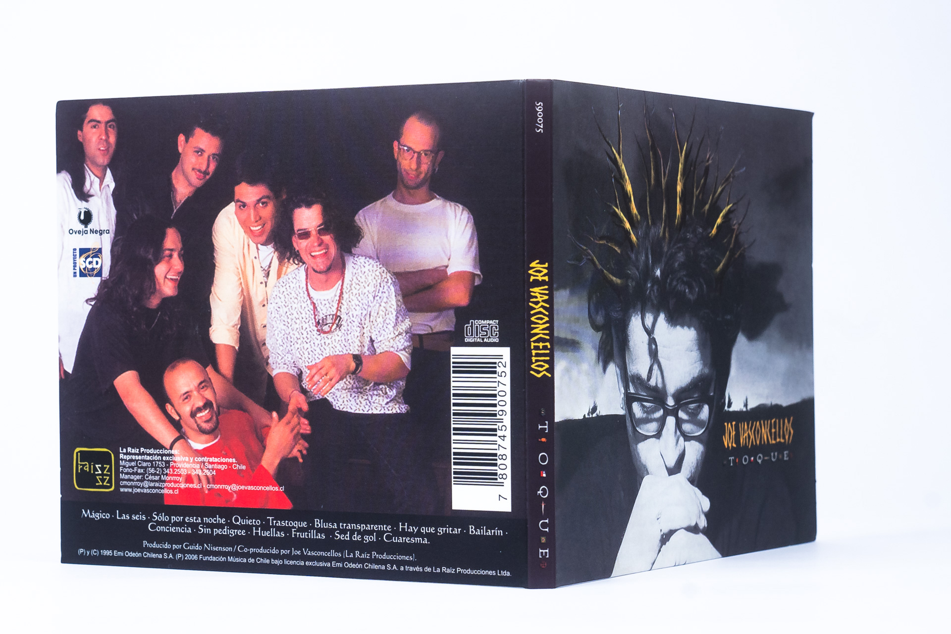 TOQUE (1995) - DISCO SIMPLE - Imagen 2