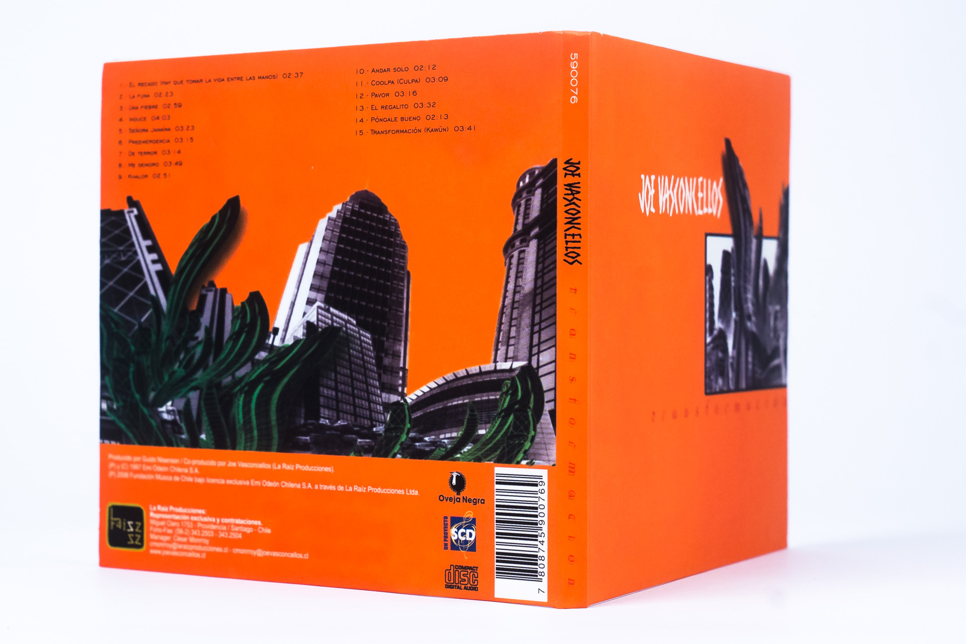 TRANSFORMACIÓN (1997) - DISCO SIMPLE - Imagen 2