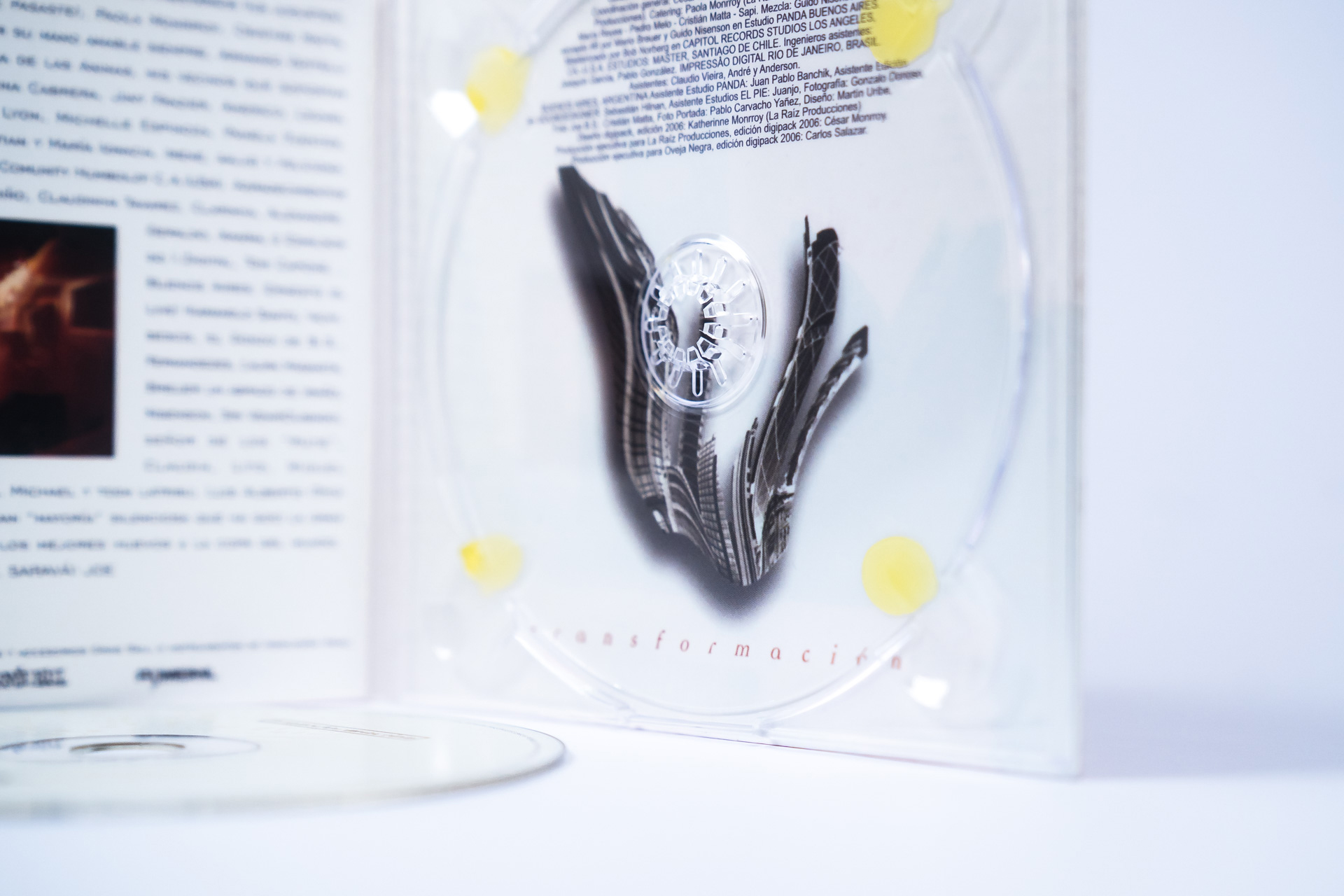 TRANSFORMACIÓN (1997) - DISCO SIMPLE - Imagen 3