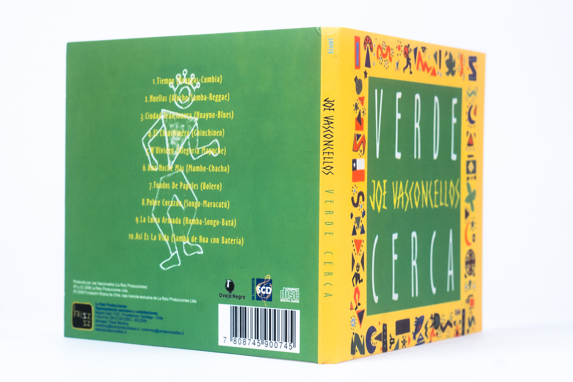 VERDE CERCA (1992) - DISCO SIMPLE - Imagen 2