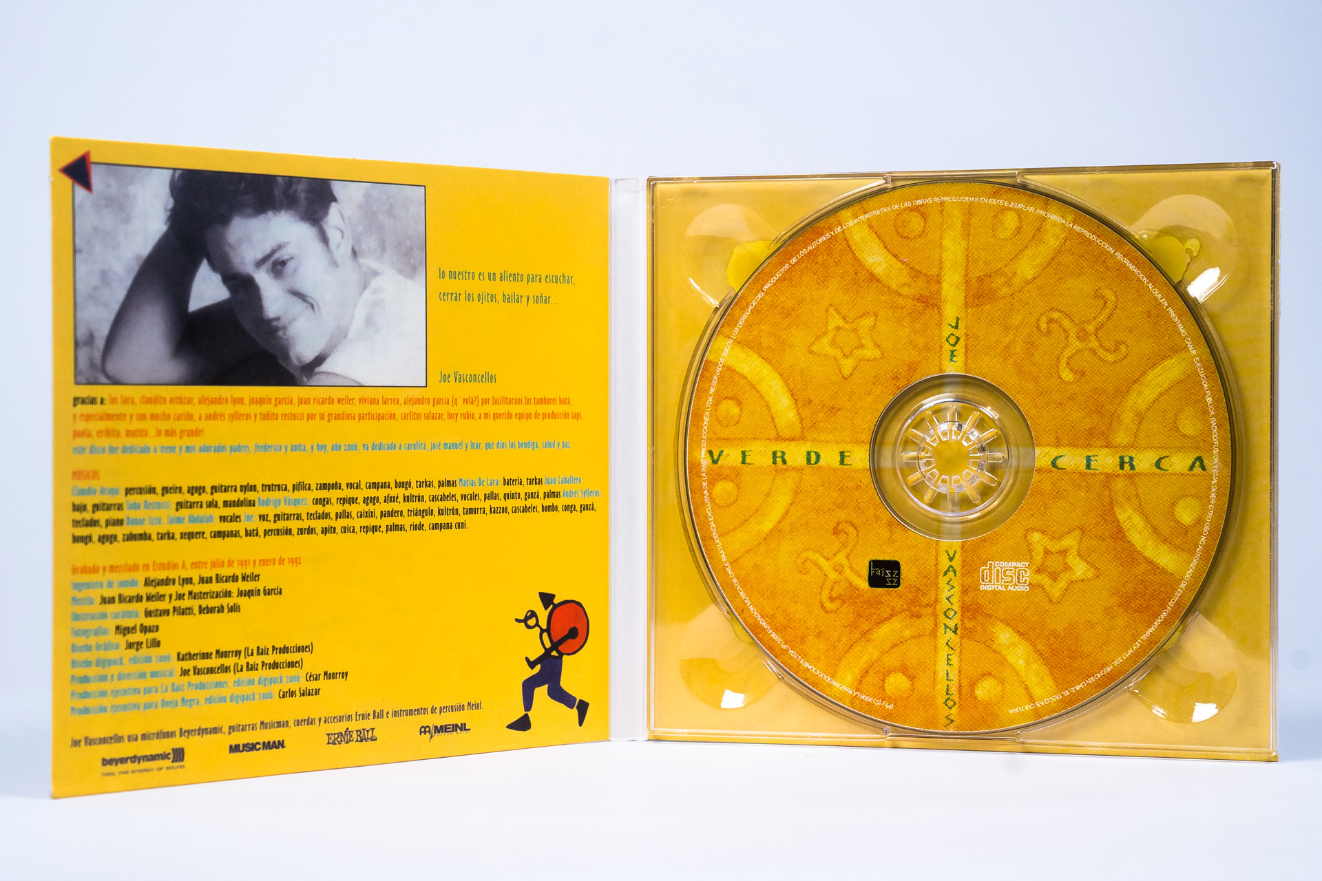VERDE CERCA (1992) - DISCO SIMPLE - Imagen 3