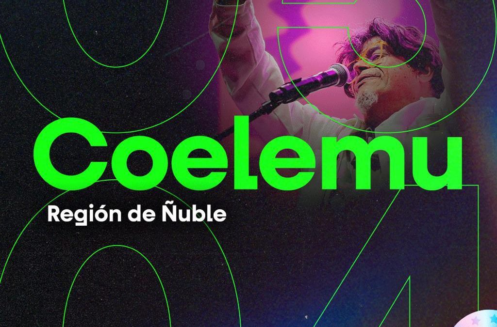 Sábado 05 de abril / Fiesta de la Vendimia / Coelemu (Cancha Guarilihue Centro).